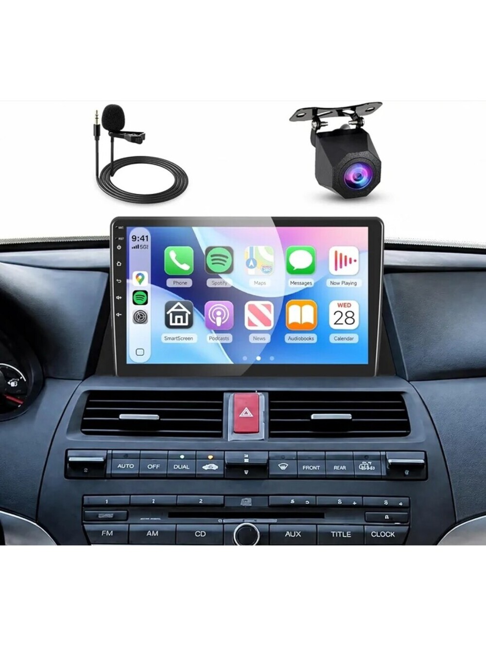 Honda Accord 2008-2012 10.1" Linux Car Stereo Wireless CarPlay Android Auto